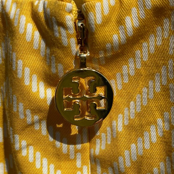 Tory Burch Meryl chevron knee length Dress Excellent condition Size 6 - Picture 3 of 8